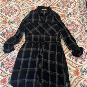 Love Notes flannel dress